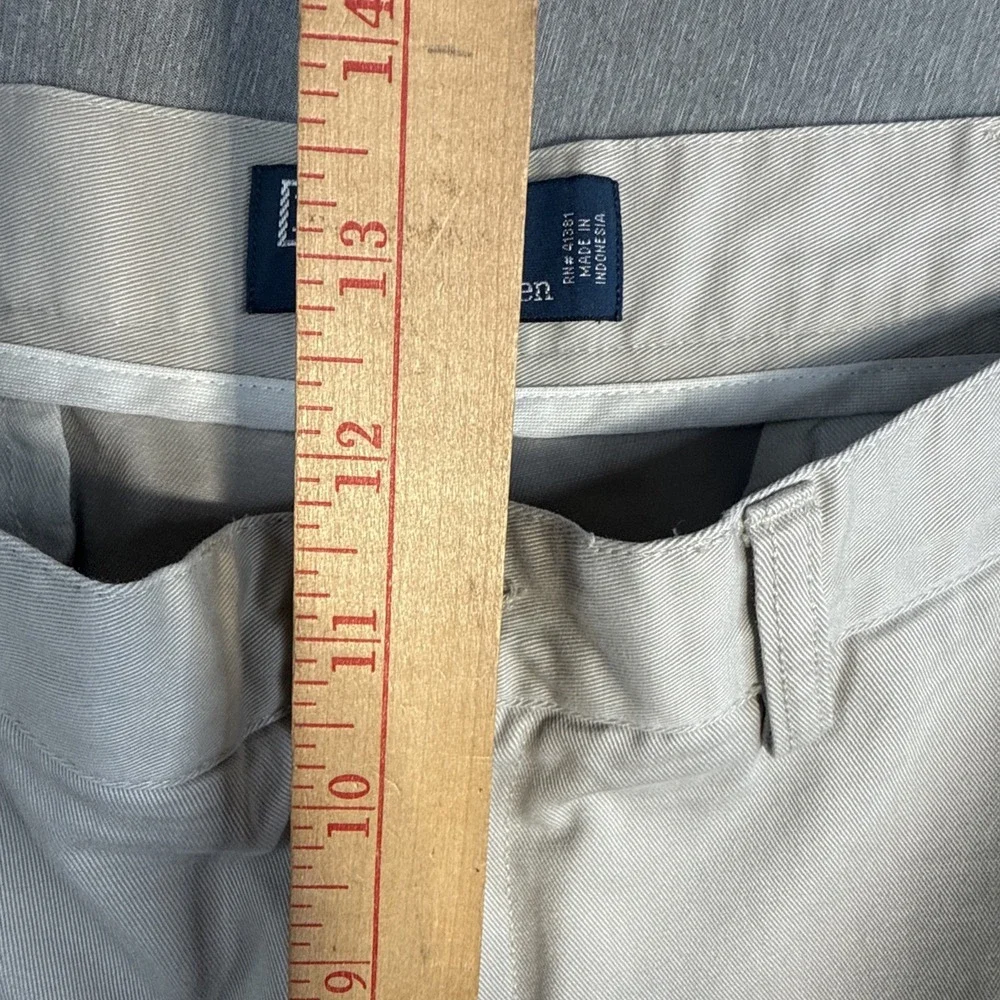 Polo Ralph Lauren Prospect Chino Shorts Men's Khaki Flat Front Cotton Size 36